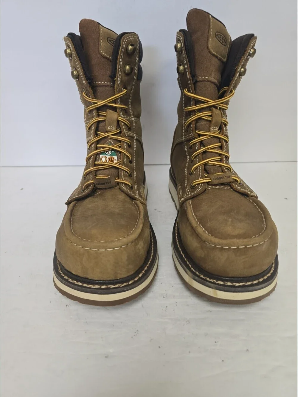 KEEN Men's 8 Inch Cincinnati Composite Toe Waterproof 1025690 Work Boot 8D